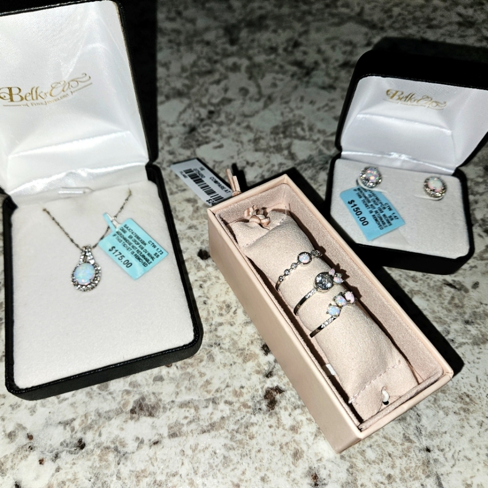 Opal Jewelry Set New